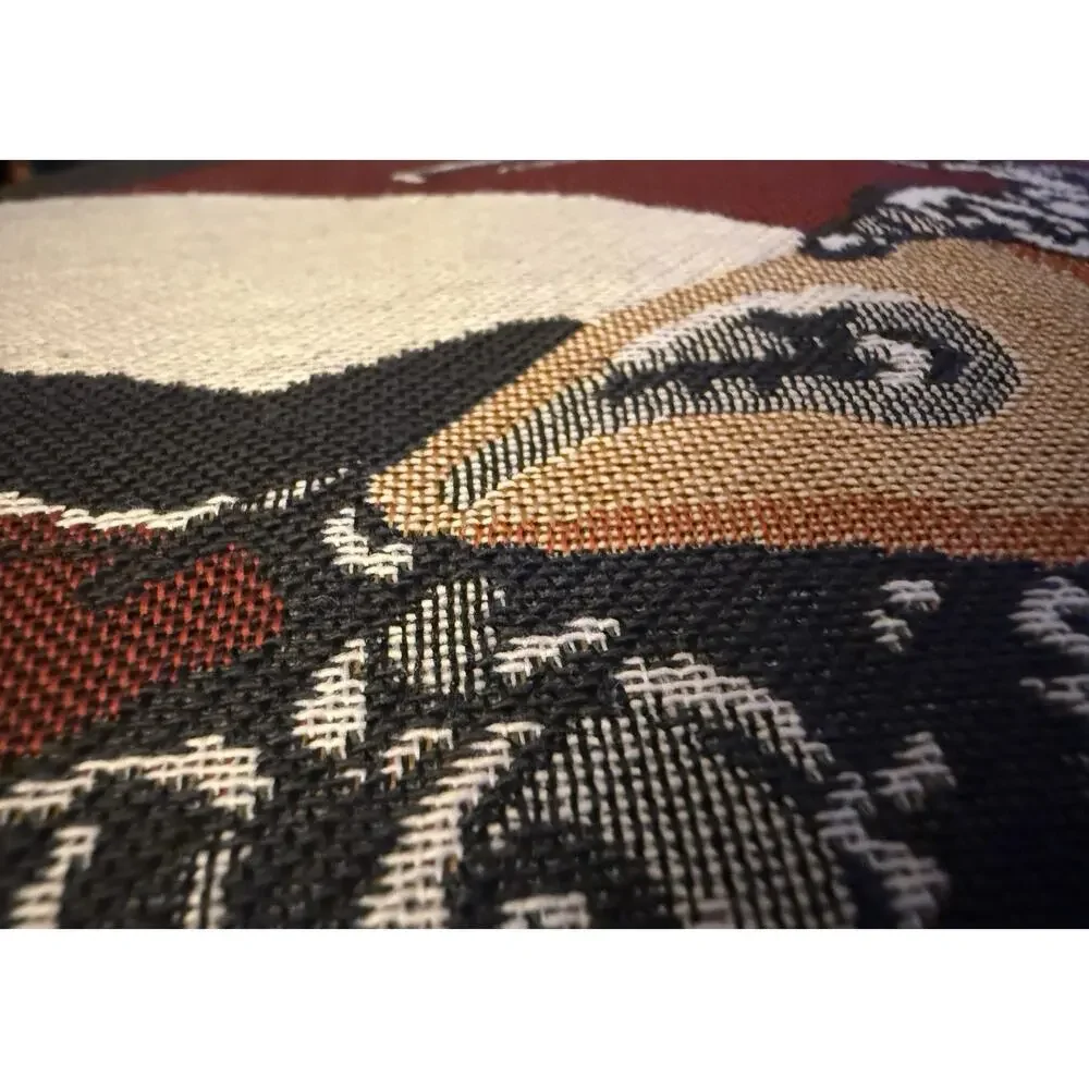 HARLEY-DAVIDSON Motorcycle Co. Throw Pillow Flag 16 X 16 Needlepoint by Dakota